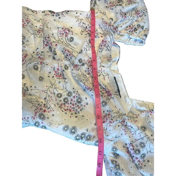 Nasty gal For The Frill Of It Floral Mini Dress size 6 - Picture 5 of 7